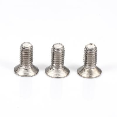 China Electronic Cd Pattern Metal Stainless Steel Hexagon Flat Head Screw High Quality Precision Socket M4 Screw Size for sale