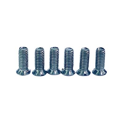 China #4 Size 304 Stainless Steel Flat Head Gb68 Slotted Slotted Machine Screw Countersunk Head Screws for sale