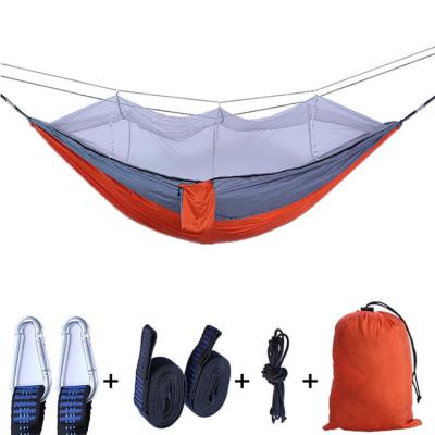 China Ultralight With Mosquito Net YWSPCE Parachute Hammock With Mosquito Net For Outdoor Camping Straps Swings Tent Hammock for sale