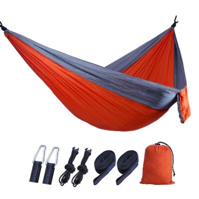 China Outdoor Leisure Portable Hammock Camping Double And Light Weight Single Hammock Travel Hanging Chair for sale