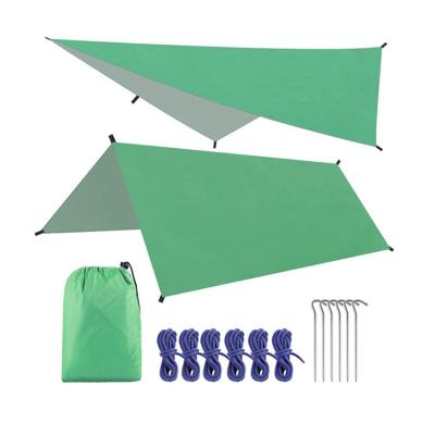 China Camouflage/Field Game JFY-05 Rainfly Rainfly Shelter Lightweight Durable Waterproof UV Proof Windproof Camping Tarp For Camping for sale