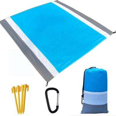 China YWSPCE-254 Oxford High Quality Extra Large Waterproof Picnic Blanket, Mini Portable Pocket Picnic Blanket, Sand Proof Beach Blanket for sale