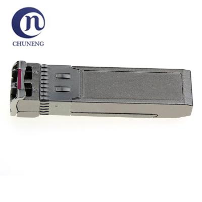 China DDMI Function Low Power Dissipation 3.3V LC Connector 10G SFP Module Single Duplex Transceiver for sale