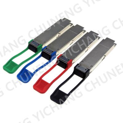 China FTTX Network SFP 100gb QSFP+ Media Converter Fiber Optic Equipment Transceiver for sale