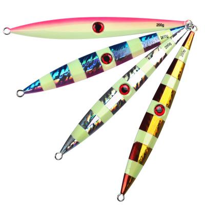 China REENOS Best Selling Metal Lead Jig Fishing Lure Sea Fishing 200g Slow Sinking 19cm Casting AY-TW576 for sale