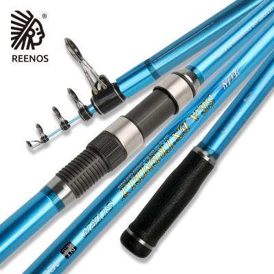 China Carbon Fishing Rod Sea Boat Surfcasting Rods Carbon Fiber Telescopic Spinning Fishing Rod and Reel Combo for Handheld for sale