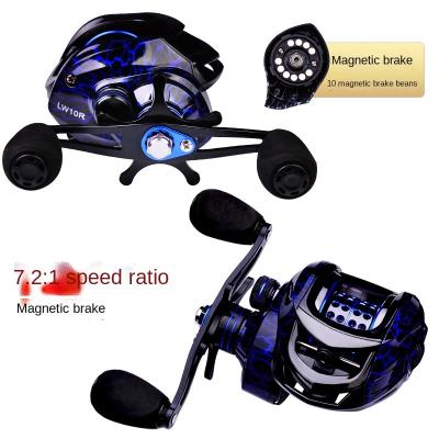 China REENOS Universal LEFT HAND Water Drop Wheel Micro Object Reel 7.2:1 Sea Fishing Reel Fishing Tackle Supplies Wholesale for sale