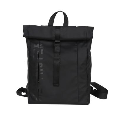 China Custom Color Water Resistant Fashion Daypack Lightweight Durable Travel Rolltop Backpack Anti-theft Backpack for sale