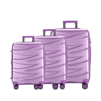 China Durable Travel Packing Cubes Customizable New Design PC Carry-ONS Suitcases Luggage Trolley Luggage Set For Sale for sale