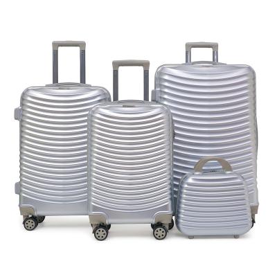 China Wholesale Price Durable High Quality PC Factory Cubes Custom Hard Travel Spinner Luggage For Sale for sale