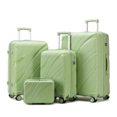 China Wholesale Cheap Durable Cubes Travel Luggage Sets 100% New PP Tote 20' 24' 28' Anti-theft Luggage Sets On Sale for sale