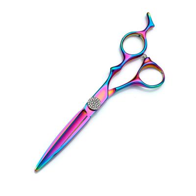 China Hair Cutting Hair Thinning Scissors Barber Use Purple Cutting And New Design Scissors China for sale