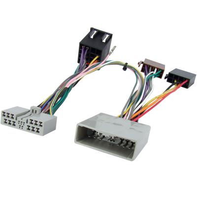 China Automobile Factory Auto Car ISO Connector Electrical Wiring Harness For Different Audio Brands for sale