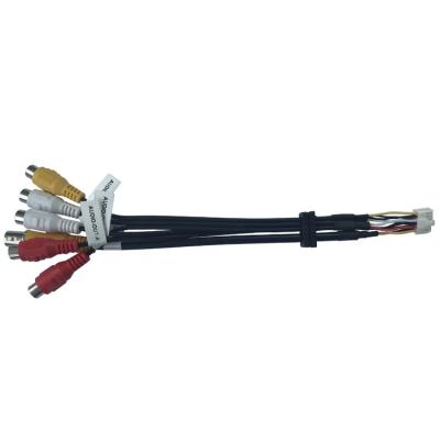 China Automotive TUV Approved Custom LVDS RCA Cable Wire Harness For Automotive for sale