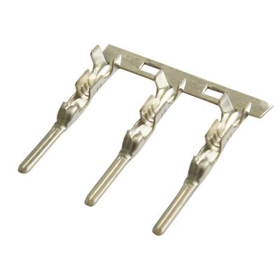 China TSZ007 Copper Crimp Terminal For Male Harness Automotive Connector Wire Pin Pin Tinning Needle for sale