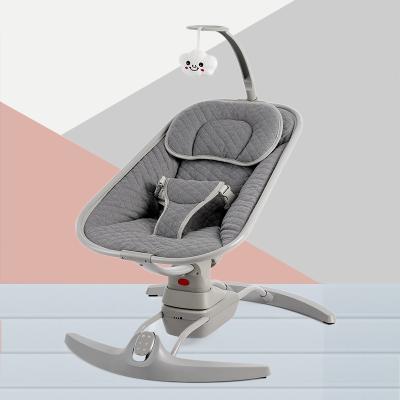 China Modern Remote Control Toddler Cradle Rocker Baby Rocker OEM ODM Baby Automatic Swing Chair for sale