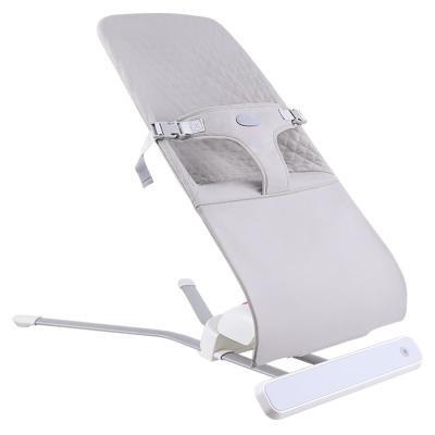 China High Quality Minimalist Custom Design Easy To Collect Durable Low Deluxe Baby Swing Chair Baby Swing Bouncer With Toys for sale