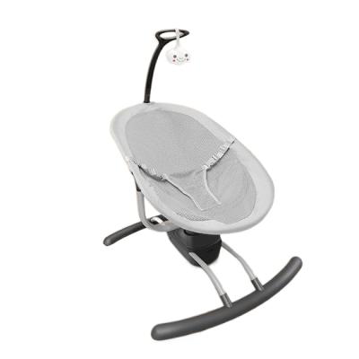 China Minimalist Design Comfort Electric Bed Baby Swing Chair Baby Rocker Sleep Lying Bouncer With Music for sale