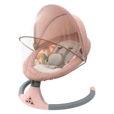 China Eclectic Remote Control Vibration 0-12 Months Music Optional Baby Swing Electric Swing Chair Baby Bouncer for Toddler Infant for sale