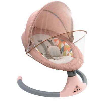 China Mutilfuctional Modern High Quality Luxury Vibrating Folding Baby Chair Baby Swing Seat Rocker Sleep Bed Electric Swing On Sale for sale