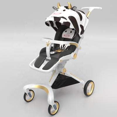 China Baby Stroller Fashion Design Baby Stroller Easy Folding Light Travel Portable Baby Stroller 3 in 1 Luxury Quick Fold Baby Stroller for sale