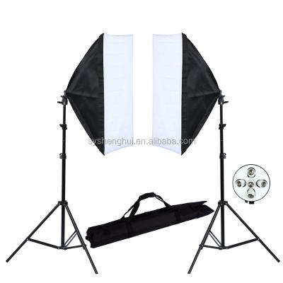 China 50x70cm Softbox Folding Photography Nylon Studio Continuous Lightweight Kits for sale