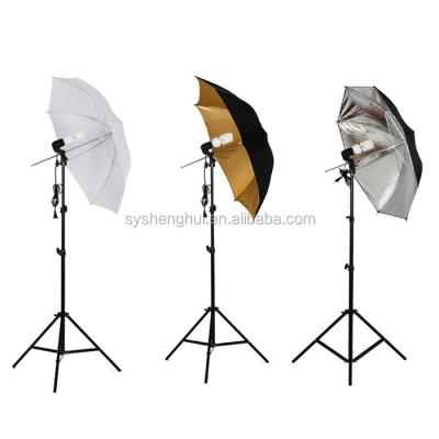 China Photograpy Photography Umbrella Umbrella Photography Studio Black Gold/Soft Light Reflective Umbrella Photo White/Black Photograpy NC; ZHE for sale