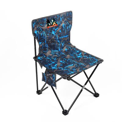 China Traditional Outdoor Best Price Blue Camouflage Camping Folding Beach Chair With Various Size For Sale for sale