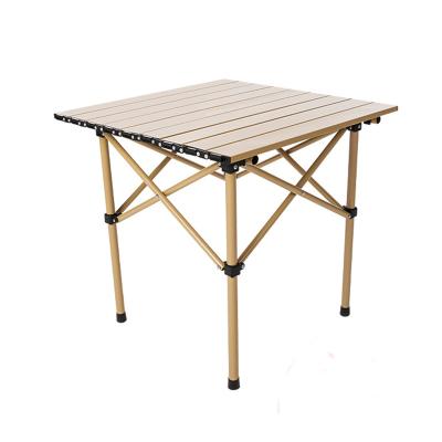 China Easy to carry and fold outdoor square egg roll table hot sale folding table for sale for sale