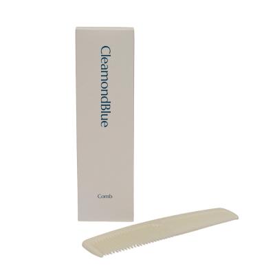 China Wholesale Hot Sale Luxury Portable Salon Hotel Comb Eco-friendly Wide Tooth Comb for sale