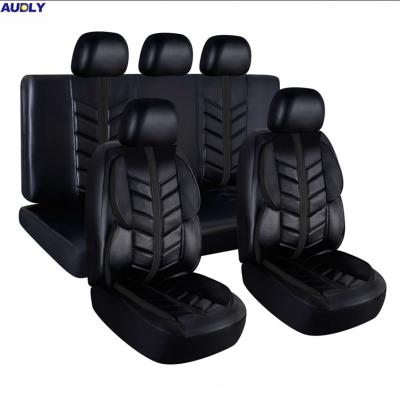 China Protector Luxury Auto Fashion Waterproof Carbon Colors 3mm Foam Car Seat Cover for sale