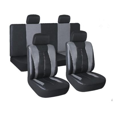 China Fit Full Set Luxury Universal 3D Car Seat Cover Luxury Leather Airbag Compatible for sale