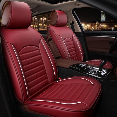 China Business Direct Manufacture Supply Good Price Wine Red Luxury Car Used Cushion for sale