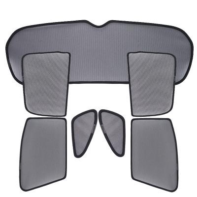 China Full Set Car Sunshade Car Side Windshield Shades Rear Window Shades Nylon Front Sunshade Car Windshield Sunshade for sale