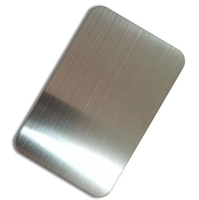 China Manufacturing industry stainless steel plate/sheet hairline drawing plate for decoration use for sale good quality for sale