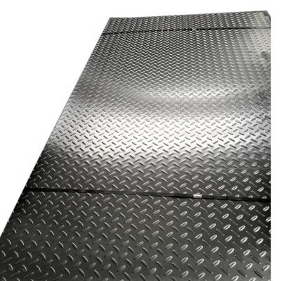 China Manufacture Industry Wholesale Stainless Steel Plate Sheet Checkered Price Per Meter For Truck Decoration for sale