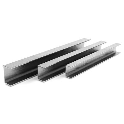 China Bridge 310 Stainless Steel 316L 321 310S 410 420 Channel Steel Structure U Channel Profile for sale