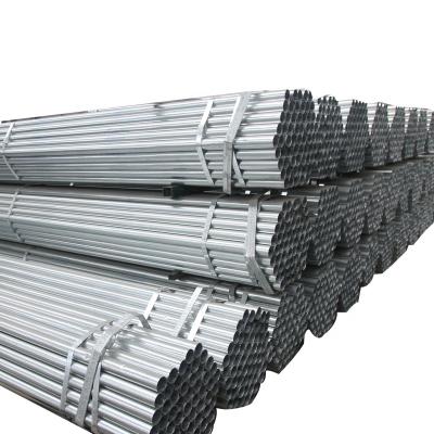 China Making Pipes 6 Inch ASTM Round Pipe Hot Dip Galvanized Steel Tube Round Pipe Galvanized Steel for sale