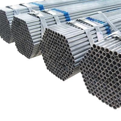 China Making Pipes Hot Dip Galvanized Round Steel Pipe / GI Pipe Pre Galvanized Steel Pipe for sale