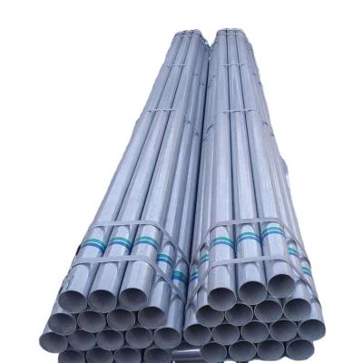 China Making Pipes Galvanized Round Pipe Pre Galvanized Steel Pipe Galvanized Tube For Construction for sale