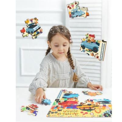 China Cartoon Toy High Quality Wood Manufacturer New Arrival Wooden Puzzle for sale