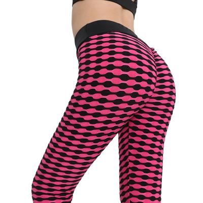 China Hot Sale Breathable Yoga Pants High Waist Women Workout Fitness Wear Leggings Yoga Pants for sale