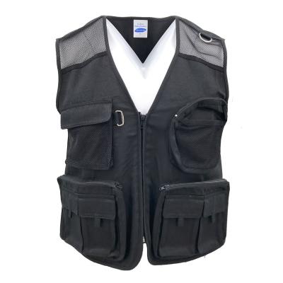 China custom sleeveless vest Anti-wrinkle or embroidery quality printing of vest photographer for sale