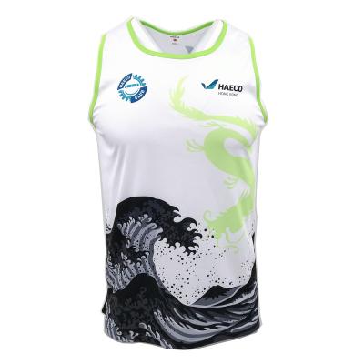 China Wholesale 100% Polyester Dry Fit Wear Training Wear Team Sports Vest Rowing Tank Top for sale