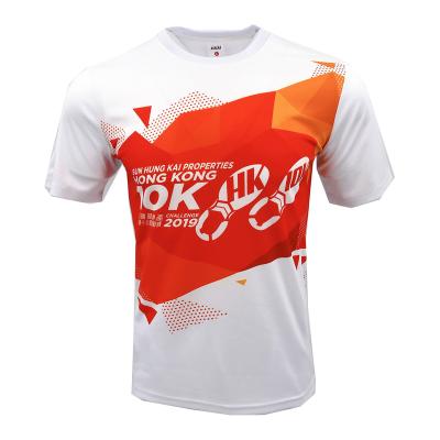 China Cheap Wholesale Anti-Wrinkle Sublimation T Shirts Design Custom Made Sportswear Plain White Tee Shirts For Men for sale