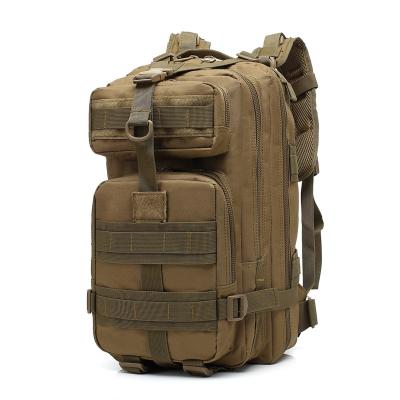 China Hot Selling Khaki Waterproof Multifunctional Tactical Bag Waterproof Outdoor Sports Backpack Bags For Men for sale