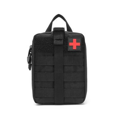 China Waterproof Outdoor Convenient Trauma Medical Kit Bag First Aid Camouflage Camouflage Package Wild Climbing Light Off Running Bag for sale