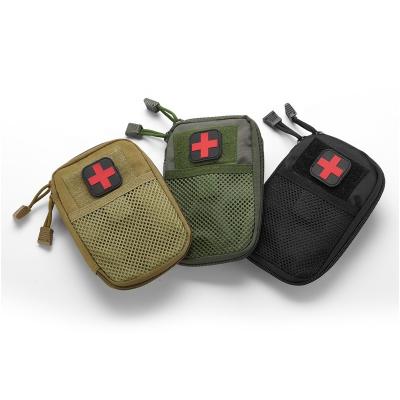 China Waterproof Nylon Tactical Medical Molle Bag Camping First Aid Kit Bag Storage Package Hanging Empty Empty Portable Bag for sale