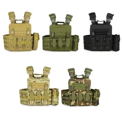 China Outdoor Sport Travel Hiking Outdoor Camouflage Body Vest Tactical Equipment JPC Camping Tactical Training CS Shoulder Pads Field for sale