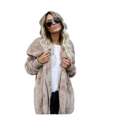 China Wholesale Bilateral Long Wear Anti-Shrink Fur Jacket Women Shear Warm Cardigan Coat Mix-Size Coat for sale